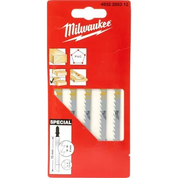 Pilový plátek MILWAUKEE SPECIAL pilový plátek pro obloukové řezy 75 x 4/1,2 mm 5 ks