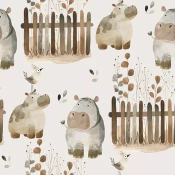 Úplet, Hrošíci, přírodní barvičky (E) (Top kvalitní úplet Bella digitisk)