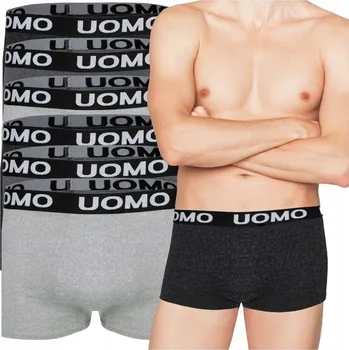 Boxerky 6-PAK Pánské Boxerky Slipy Bavlněné Pohodlné Odolné Klasické Sada 6XL