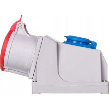 Elektrická zásuvka Hermetická Elektrická Zásuvka Elektromet červená