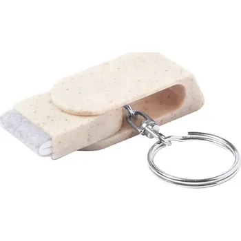 Elyra přívěšek na klíče se stojánkem na mobil - přírodní - AP722673-00