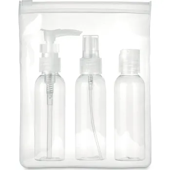 Kosmetická taška Kosmetická taštička Mid Ocean 60 ml s rozprašovačem, pumpička bezbarvá