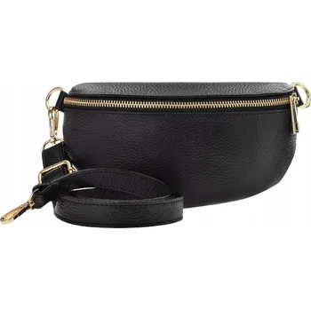 Kabelka Vera Pelle ledvinka na opasek 5905054507503 černá