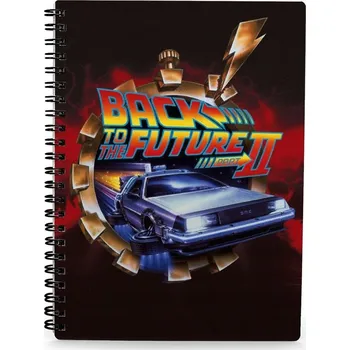 Zpět do budoucnosti II - Zápisník s 3D plakátem