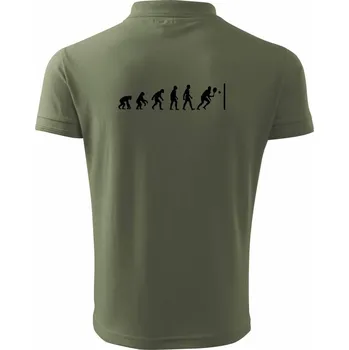 Pánská košile Evolution squash muž-žena - Polokošile pánská Pique Polo 203 - 4XL ( Khaki )