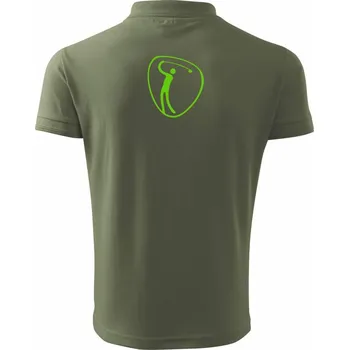 Pánská košile Golfista znak - Polokošile pánská Pique Polo 203 - 3XL ( Khaki )