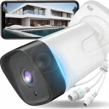 IP kamera BEZDRÁTOVÁ WIFI IP KAMERA VENKOVNÍ 1080p FULL HD 2MPX ALARM MONITORING
