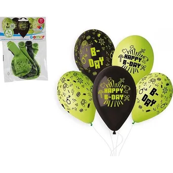 Sběratelská karetní hra Minecraft Balónky Happy Birthday