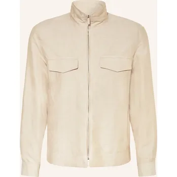 Pánská košile Zegna Pánská Svrchní Košile, béžová, 56