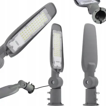 Venkovní osvětlení LED pouliční lampa Videx 30 W 2700 lm napájení ze sítě IK07 IP65 odolná