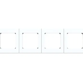 ABB Rámeček čtyřnásobný, pro vodorovnou i svislou montáž (3901H-A05040 03) 2CHH015040A6003