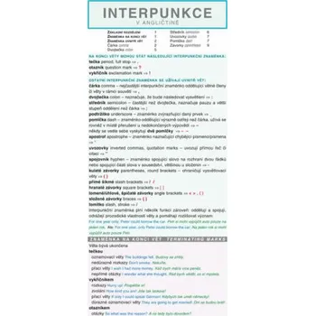 Anglický jazyk INTERPUNKCE V ANGLIČTINĚ - Renata Pípalová, Farrell Mark