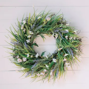 Věnec Bella Rose Jarní věnec Bella Rose s levandulí no. 3 55 cm