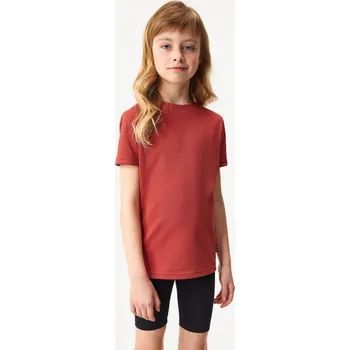 unuo Dětské funkční triko, Cihlová Velikost: 134/140