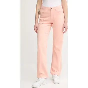 Dámské džíny Bavlněné džíny United Colors of Benetton high waist, 4RZVDE00J růžová 03J, vel. 29