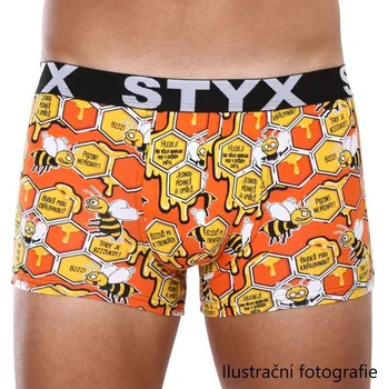 Boxerky 2. jakost pánské boxerky Styx Biggie Art 3XL Možnost vrácení zboží ZDARMA do 120 dnů!