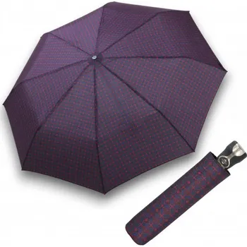 Deštník Bugatti Gran Turismo Gents Print Navy - pánský plně automatický skládací deštník