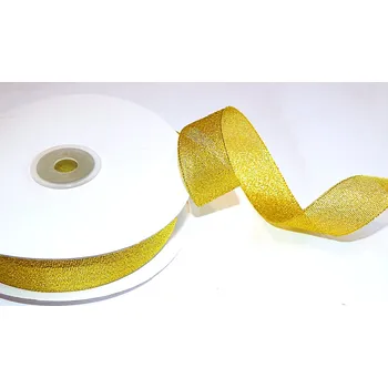 Stuha Stuha lurexová metalická, WB7013, šíře 12 mm/ návin 32 m