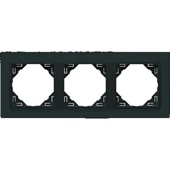 ELKO EP 90930 TSS šedá / šedá 3-rámeček šedá, mezirámeček šedá 90930TSS