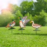 Die moderne Hausfrau Zahradní zápichy Kachní trio, sada 3 ks 492388