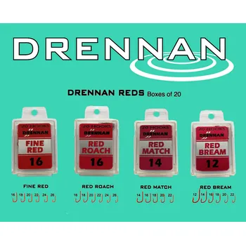 Rybářský háček Háčky DRENNAN Red Roach 22