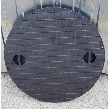 Čistička odpadních vod Poklop plastový DECR SOLO DN 600