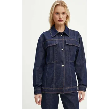 Dámská bunda Košilová bunda AERON tmavomodrá barva, PFJK117451 59J, vel. 36