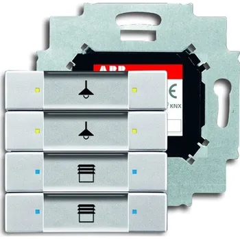 vypínač ABB Prvek ovládací 4násobný se sběrnicovou spojkou 2CKA006117A0223