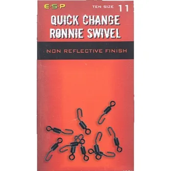 Rybářský háček ESP Quick Change Ronnie Swivel - vel. 11