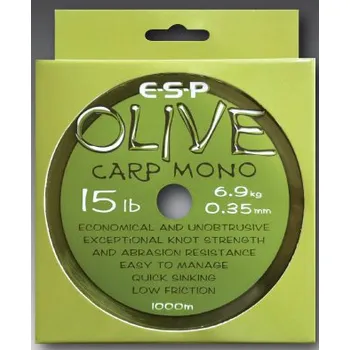 Vlasec ESP Olive Carp Mono 18lb 1000 m