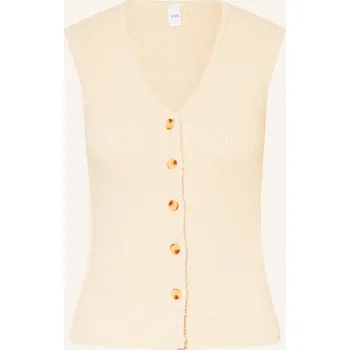 Y.A.S. Dámská Pletená Vesta, režná, 40