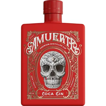 Gin Amuerte Coca Leaf gin, Red edition, 43%, 0,7l