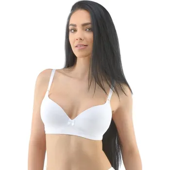 Podprsenka GINA podprsenka push-up Eco Bamboo - bílá - 85B