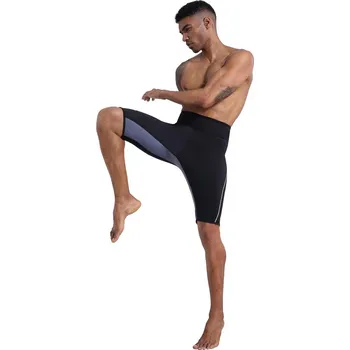 Neoprenový oblek SLIMBODY Fitness kalhoty pro hubnoucí muže, Neoprén, SlimBody L ČERNÁ