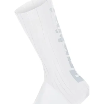 Cyklistické návleky SANTINI Cyklistické návleky na tretry - MADSS AERO - bílá