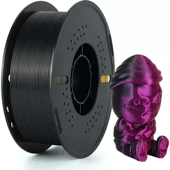 Filament Kingroon PLA TRI COLOR 1,75 mm 1 kg | Zlatá/Fialová/Červená (Kingroon Filament / Tisková struna PLA DUAL COLOR 1,75 mm 1 kg | Zlatá/Fialová/Červená)
