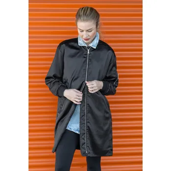 Dámská parka Rino & Pelle Rino&Pelle dámský prodloužený bomber Banner černý Velikost: 42