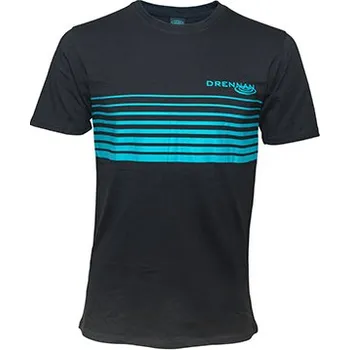 Rybářské oblečení T-Shirt Black Aqua - S