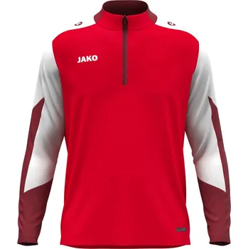JAKO DYNAMIC mikina krátký zip vel. 128, červená
