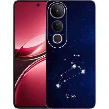 Pouzdro na mobilní telefon Gelový kryt mmCase na Vivo V50 Lite 4G/5G - souhvězdí Lva