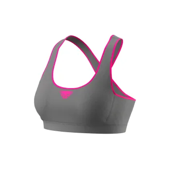 Podprsenka Dynafit ALPINE BRA W quiet shade L; Šedá podprsenka + DÁREK DLE VÝBĚRU!