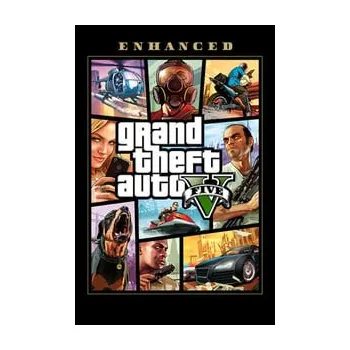 Počítačová hra Grand Theft Auto V GTA 5 - Enhanced