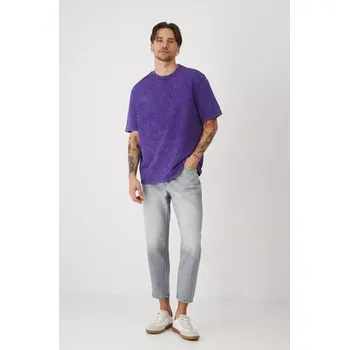 Bavlněné džíny Medicine pánské, šedá barva RS25.SJM902 09J, vel. 36