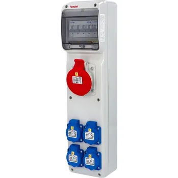 modulární přístroj a rozvaděč FAMATEL Zásuvková skříň ZSF40100000.0 /3950 IP44 V292