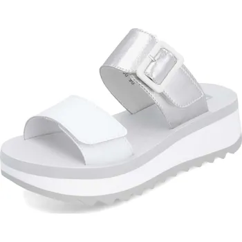 Dámské pantofle Dámské nazouváky RIEKER W3050-90 bílá S5 42