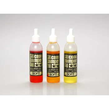 RC vybavení Tamiya Silicone Damper SOFT Oil Set (3× 20 ml)