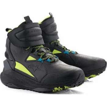 Moto obuv Boty SPEEDSTREET, ALPINESTARS (černá/limetková/modrá) 2026 (Velikost: 47,5)