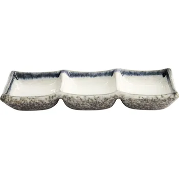 Tokyo Design Studio Misky na omáčky Tajimi (Blue/White) 3ks