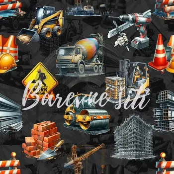 Galanterie Úplet, Na stavbě (E) (Top kvalitní úplet Bella digitisk)