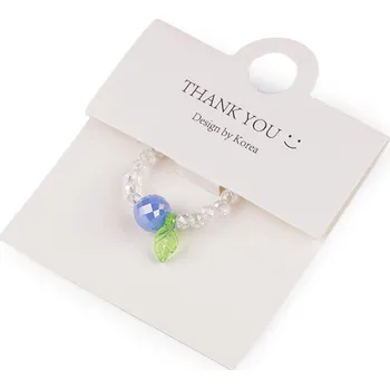 Prsten Prsten pružný z broušených korálků s AB efektem Varianta: 7 modrá nebeská, Balení: 1 ks